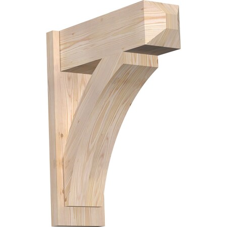 Ekena Millwork Thorton Smooth Craftsman Outlooker, Douglas Fir, 7 1/2"W x 22"D x 26"H OUT08X22X26THR04SDF